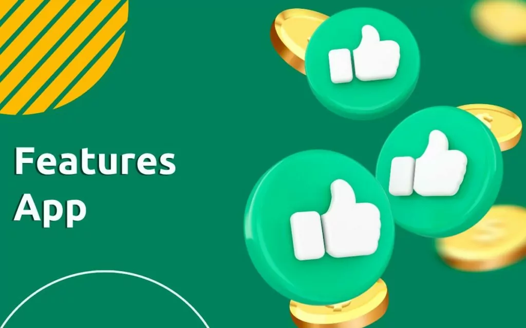 Main features available in the Baji App